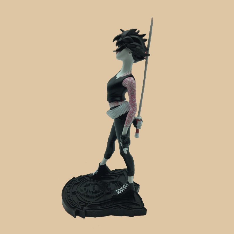Custom-Made The Tattooed Girl Resin Statue Model Character Customization 3D PVC Figurine Resin Status Decoration