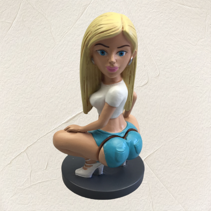 Customized Resin Funny Bobble Head Handmade Celebrity Polyresin Bobbleheads for Home Decoration Business Gift