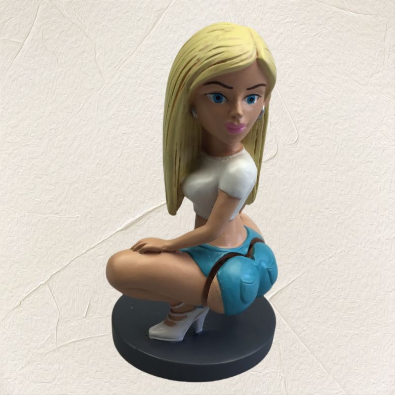 Customized Resin Funny Bobble Head Handmade Celebrity Polyresin Bobbleheads for Home Decoration Business Gift