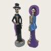 Resin Wedding Collectibles Skeleton Couple Decorative Figurines