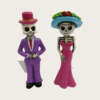 Resin Dia De Muertos Decorations Skeleton Halloween Decoration Wedding Decor Skeleton Couple Figurine
