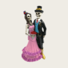 Resin Dia De Muertos Decorations Skeleton Halloween Decoration Wedding Decor Skeleton Couple Figurine