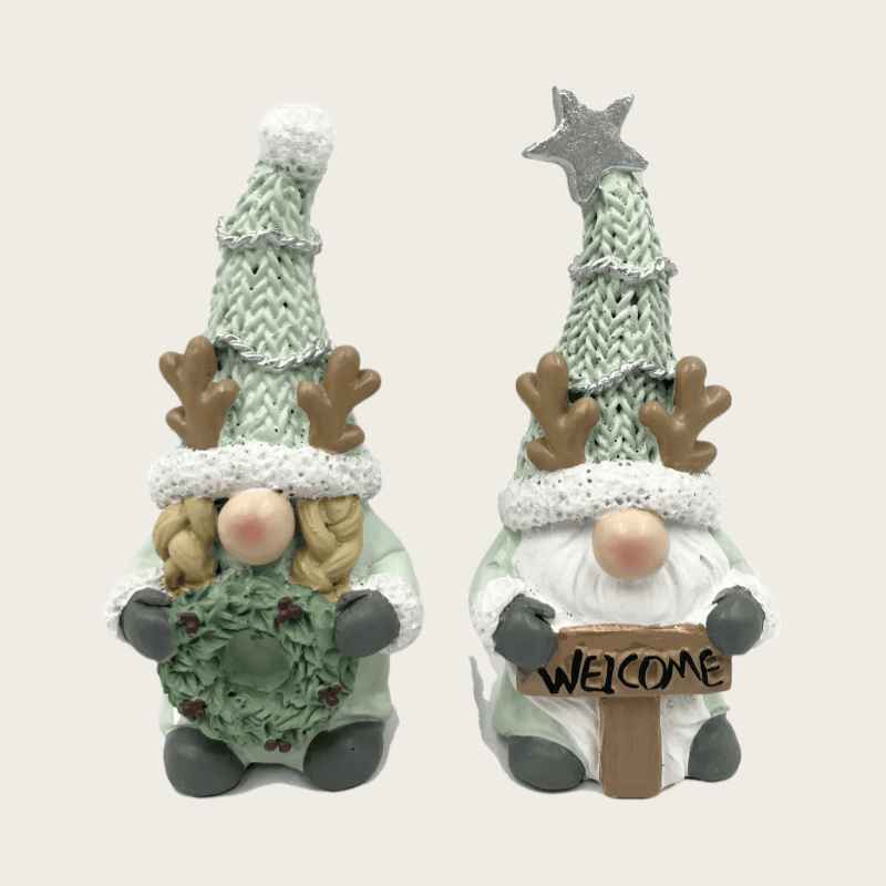 Christmas Decorations Desktop Ornaments Christmas Trees Mini Resin Pendant Santa Claus Snowmen Christmas Gifts for Children