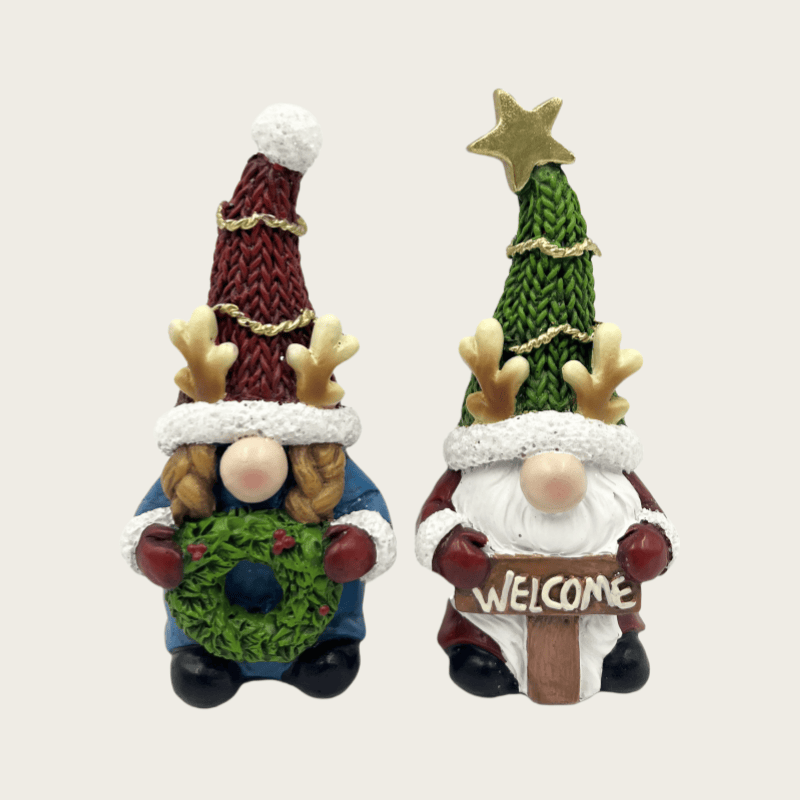 Christmas Decorations Desktop Ornaments Christmas Trees Mini Resin Pendant Santa Claus Snowmen Christmas Gifts for Children