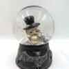 Resin Skull Snow Globe for Halloween Decor