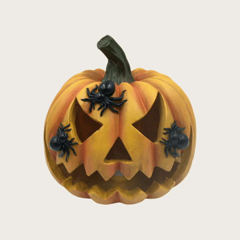 Hot Sale Halloween Pumpkin Ornament Resin Craft Pumpkins for Halloween Party Decoration