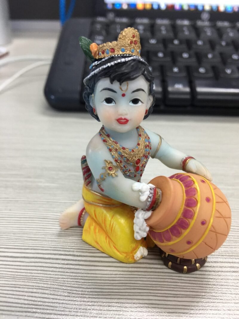 Wholesale Indian Pooja Hindu God Krishna Murti Baby Krishna Statue
