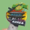 Decorations Korean Gifts for the South Gate of South Korea Souvenirs Miniature Custom Fridge Magnets Seoul Tower