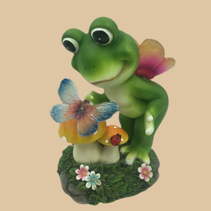 Wholesale Creative Garden Decoration Christmas Dwarf Elf Gnome Statue Resin Crafts Solar Lights Decoration