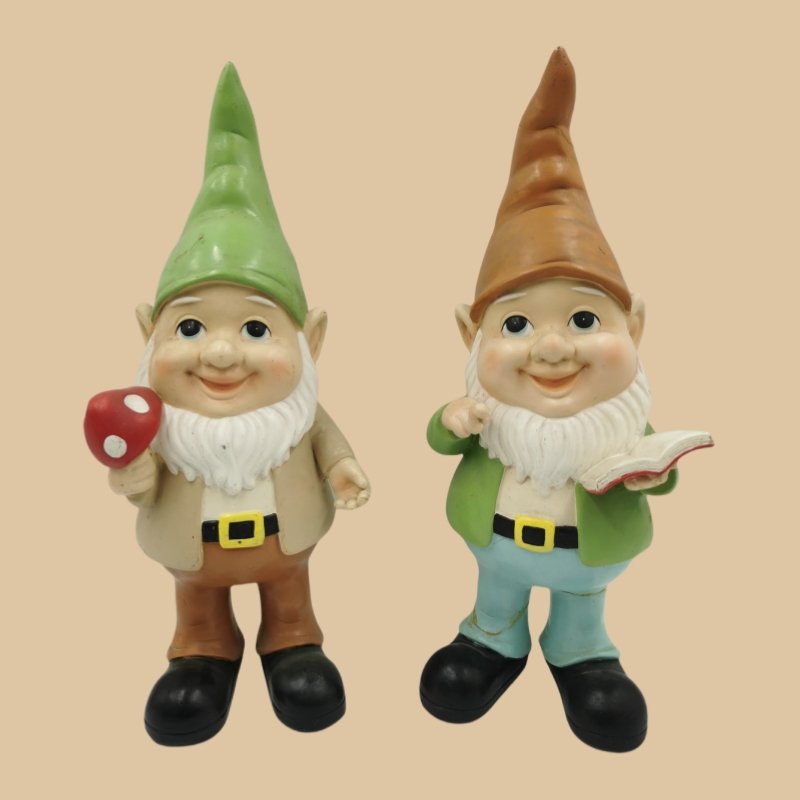 Trending Products 2024 New Arrivals Garden Ornament Resin Gnome Statue with Butterfly