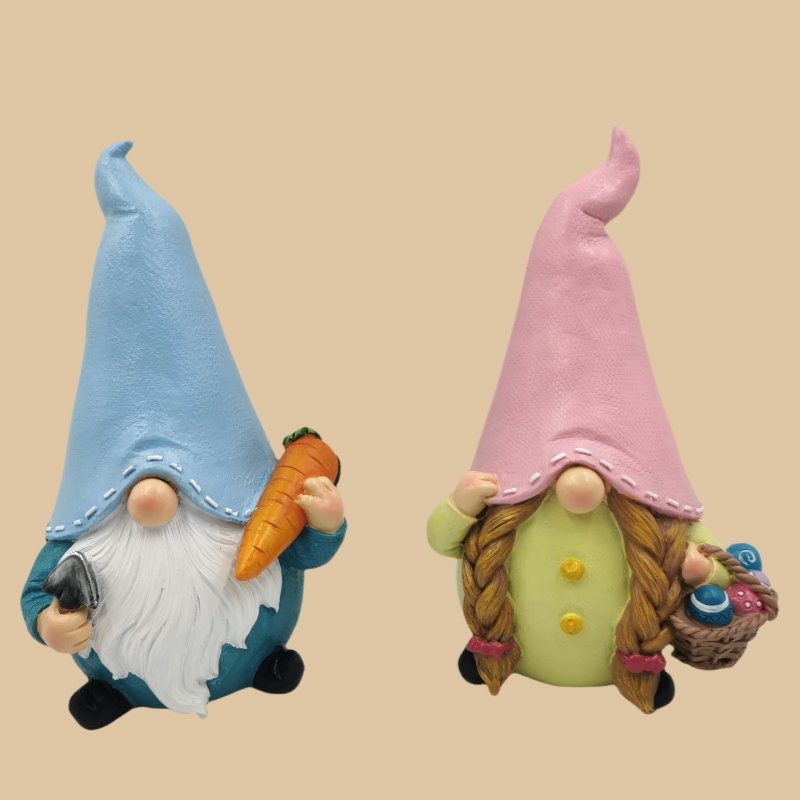 Traditional Holiday Home Garden Decor Custom Resin Christmas Gnome Staute
