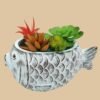 New Arrival Cute Resin Rabbit Ornament Gnome With Solar Light for Garden Decor