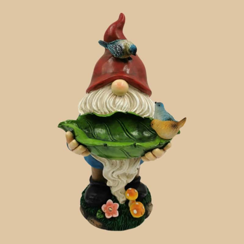 2025 Hot Sale Garden Gnome Statue Mushroom Pumpkin Peaked Dwarf Thanksgiving Gift Resin Garden Ornaments