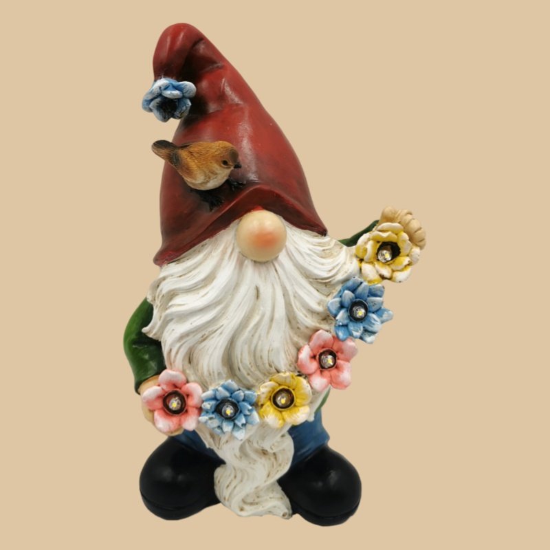 2025 Hot Sale Garden Gnome Statue Mushroom Pumpkin Peaked Dwarf Thanksgiving Gift Resin Garden Ornaments