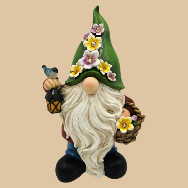 2025 Hot Sale Garden Gnome Statue Mushroom Pumpkin Peaked Dwarf Thanksgiving Gift Resin Garden Ornaments