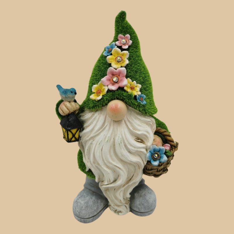 2025 Hot Sale Garden Gnome Statue Mushroom Pumpkin Peaked Dwarf Thanksgiving Gift Resin Garden Ornaments