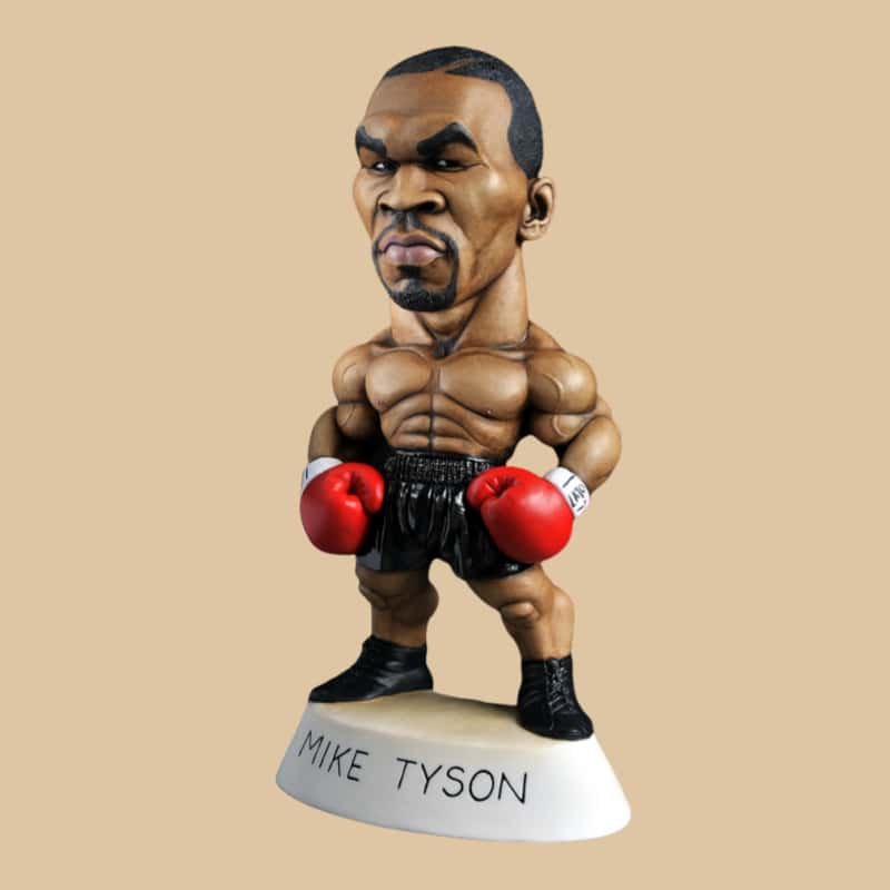 Home Decors Creative Gifts Wholesale Price Resin Boxing Retro Figurine Boxer Statue Sculpture