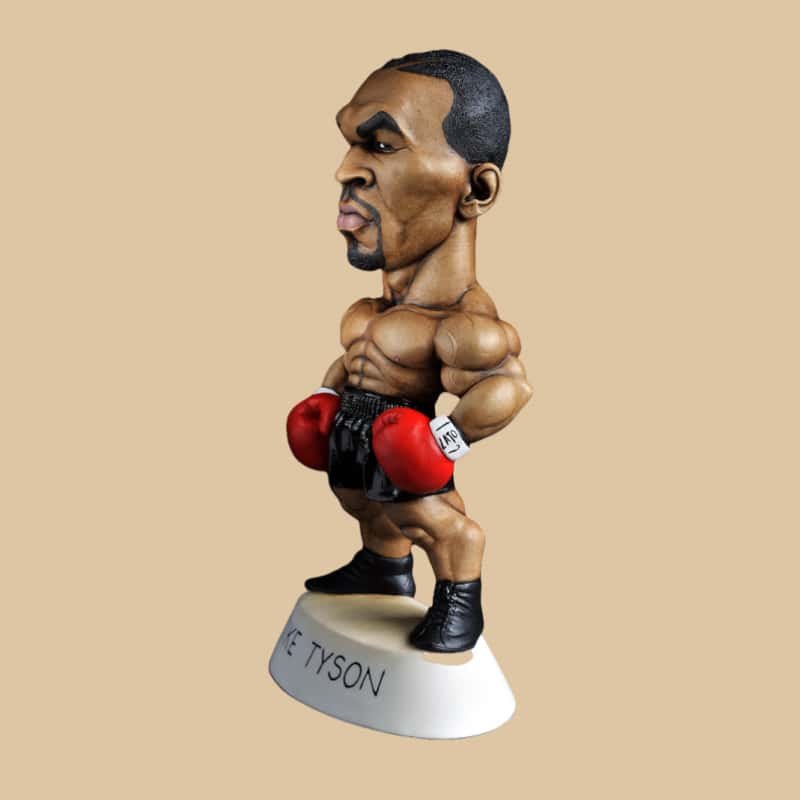 Home Decors Creative Gifts Wholesale Price Resin Boxing Retro Figurine Boxer Statue Sculpture