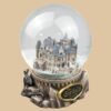 Custom Tourist Souvenir Resin Craft Water Ball for Holiday Decoration Christmas Gift 3D Castle Crystal Mini Snow Globe